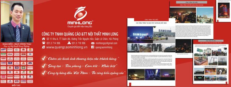 Công Ty TNHH Quảng Cáo Và Trang Trí Nội Thất Minh Long