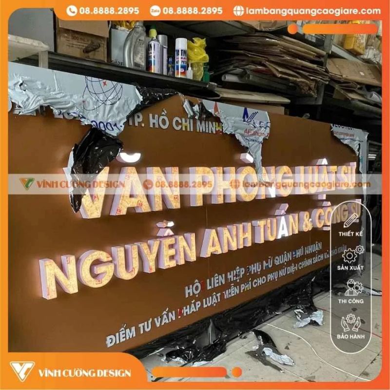 QUẢNG CÁO VĨNH CƯỜNG DESIGN - Dịch Vụ Làm Biển Quảng Cáo Uy Tín, Giá Rẻ Tại TPHCM