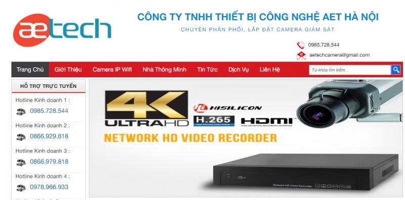 Công ty TNHH Thiết Bị Công Nghệ AET Hà Nội