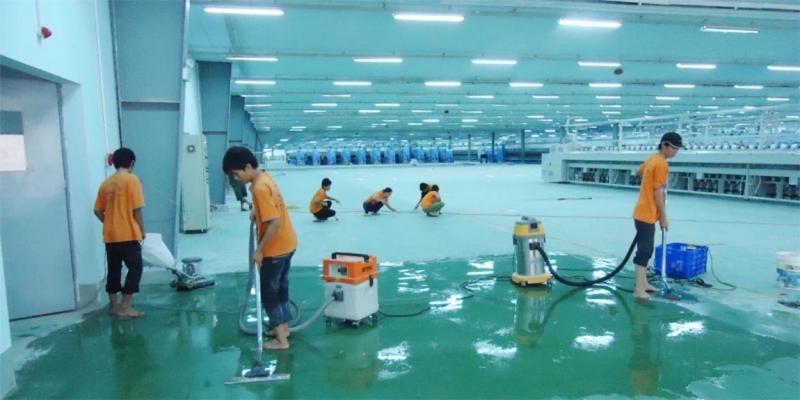Công ty CP DV Vệ Sinh HM cung cấp dịch vụ vệ sinh công nghiệp chuyên nghiệp