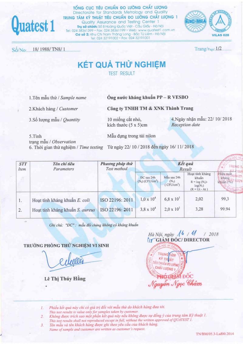 Công TY TNHH TM & XNK Thành Trang