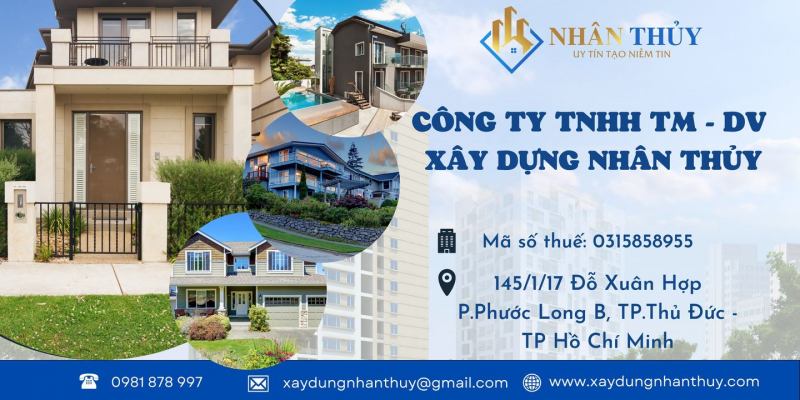 Công ty TNHH TM DV Xây dựng Nhân Thủy