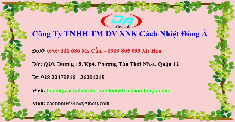 Công ty tnhh TMDV XNK cách nhiệt Đông Á