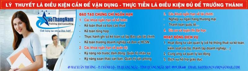 Công ty TNHH Tư vấn & Đào tạo Kế toán Sao Tháng Năm