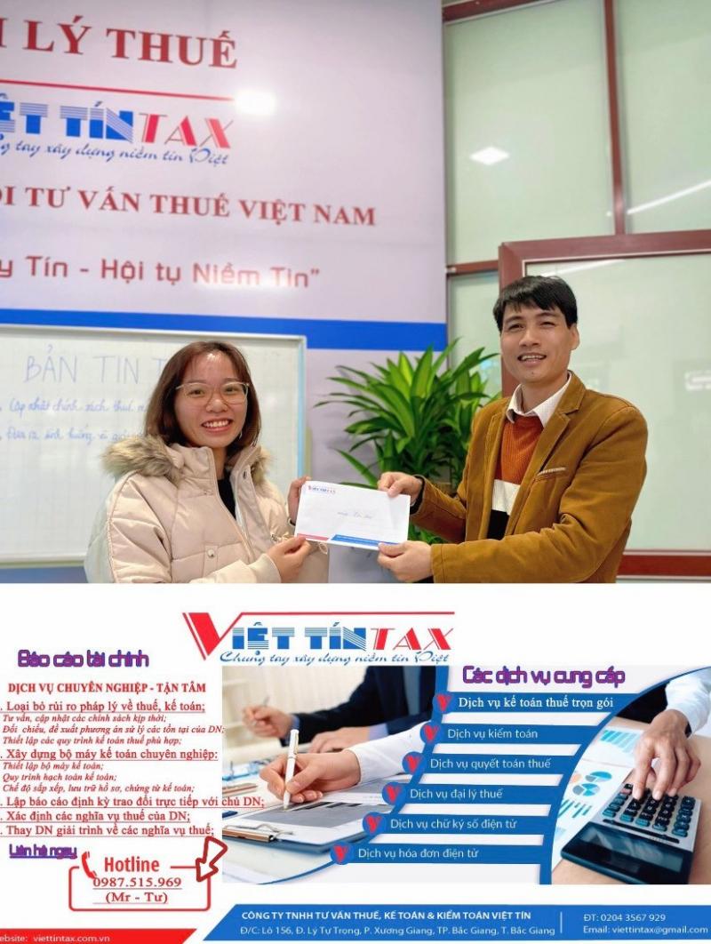 Công ty TNHH tư vấn Thuế, Kế toán & Kiểm toán Việt Tín