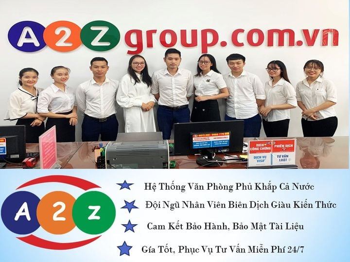 Công ty tư vấn dịch thuật A2Z