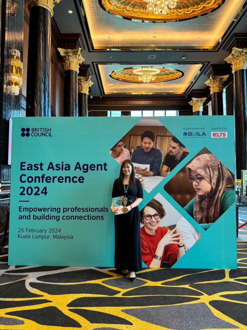 Đại diện TEC tại Hội nghị East Asia Agent Conference 2024 do Hội Đồng Anh tổ chức tại Malaysia