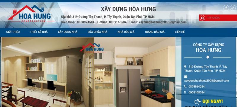 Công ty Xây Dựng Hòa Hưng