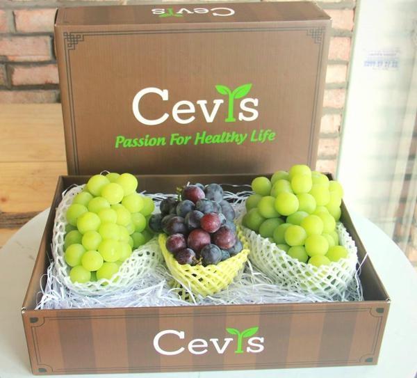Nho nhập khẩu của Công ty xuất nhập khẩu trái cây Cevis