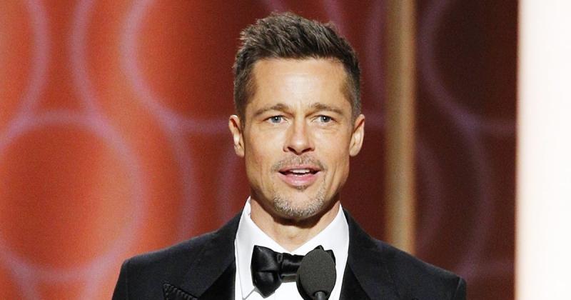 Brad Pitt tại Lễ trao Giải Quả cầu vàng lần thứ 74