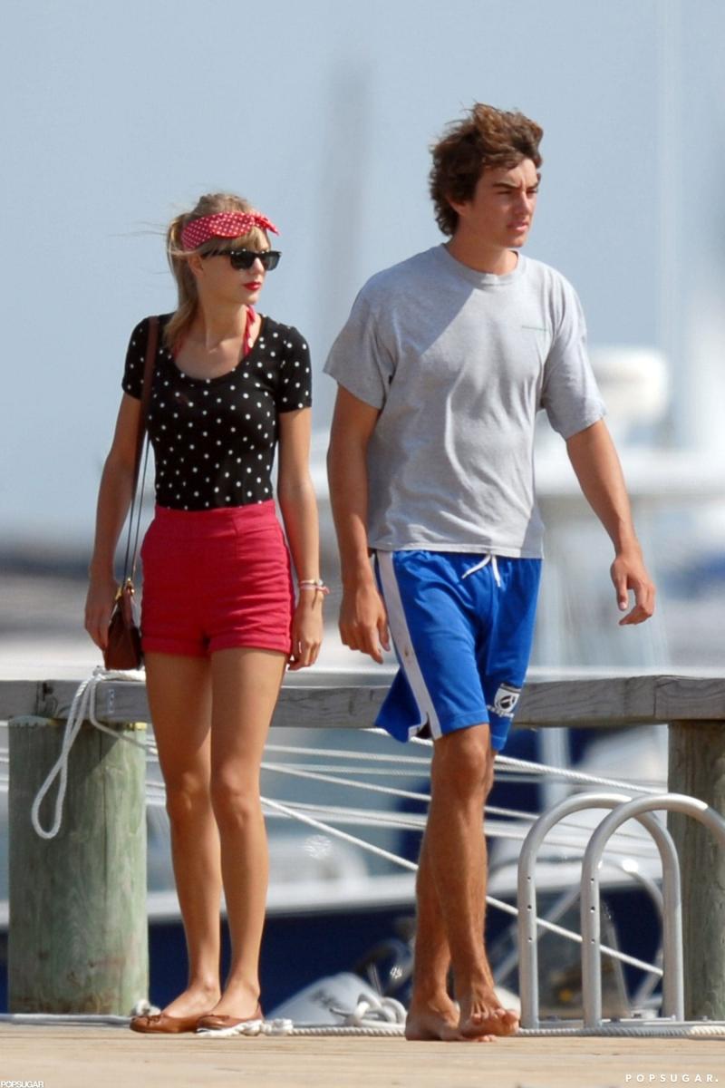 Taylor with the young pilot