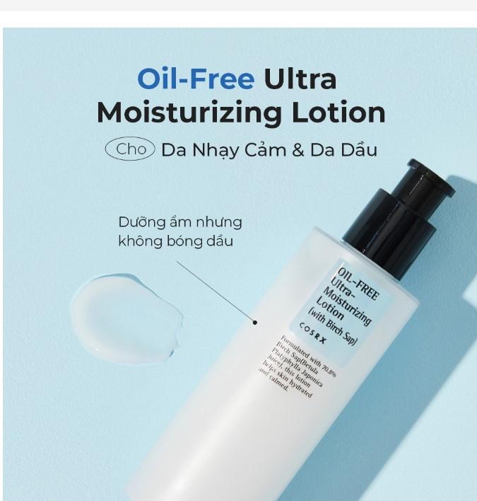 Cosrx Oil Free Ultra Moisturizing Lotion