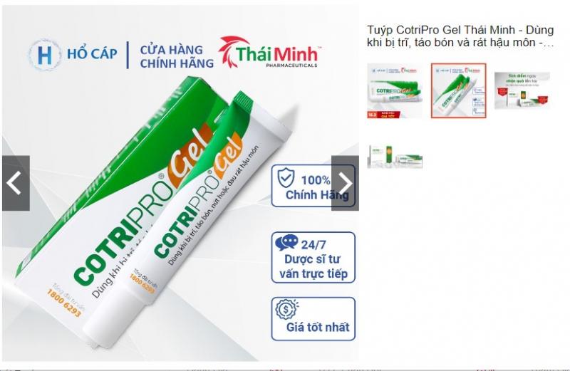 CotriPro Gel Thái Minh