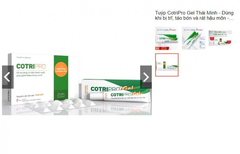 CotriPro Gel Thái Minh