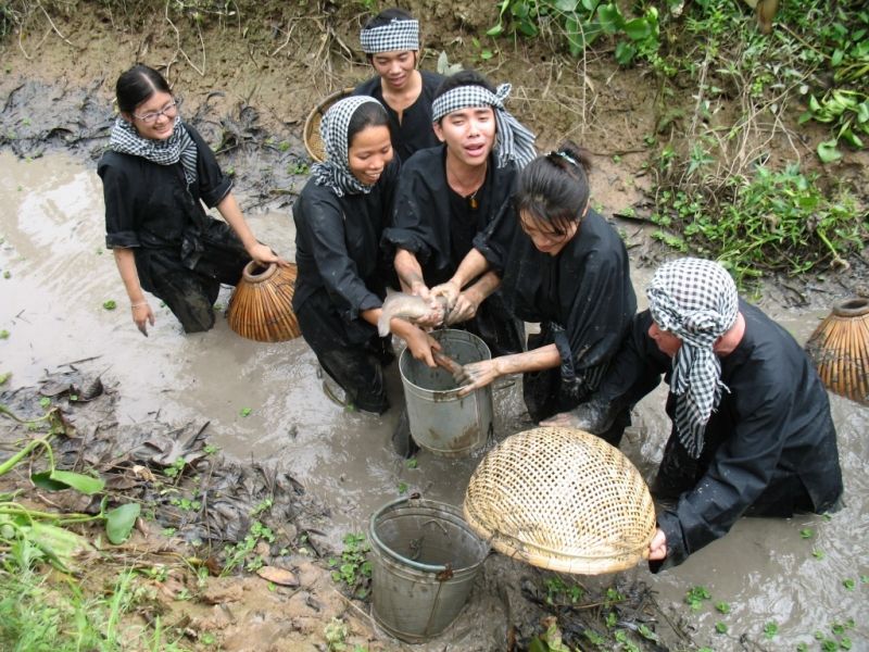 Bắt những chú cá thơm ngon tại Cù Lao Tân Quy