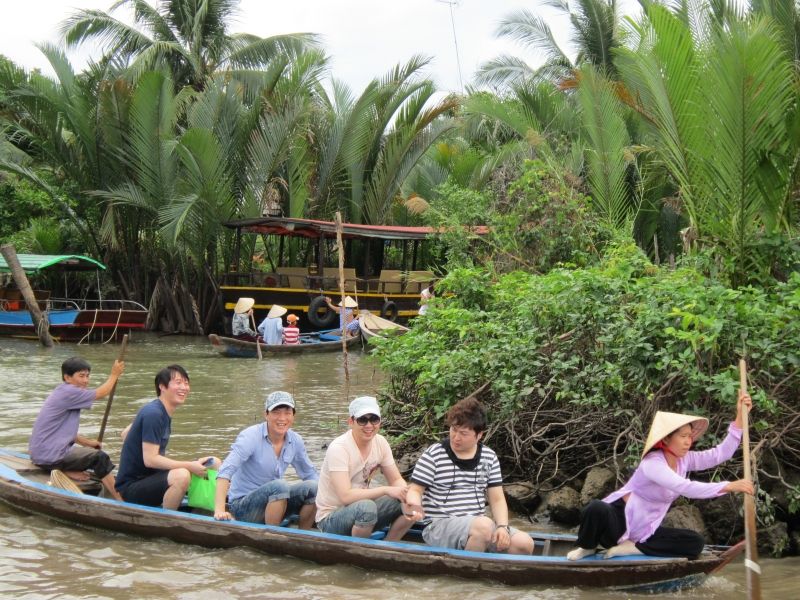 Du lịch sông nước tại cù lao Thới Sơn