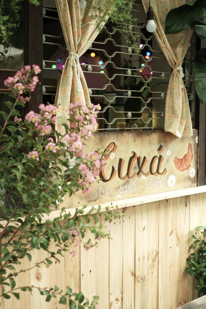 Cư Xá - trà bánh cà phê.