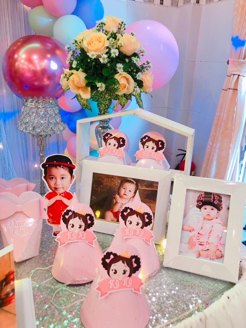 Cửa hàng bán phụ kiện trang trí sinh nhật của Khuyên Nguyễn