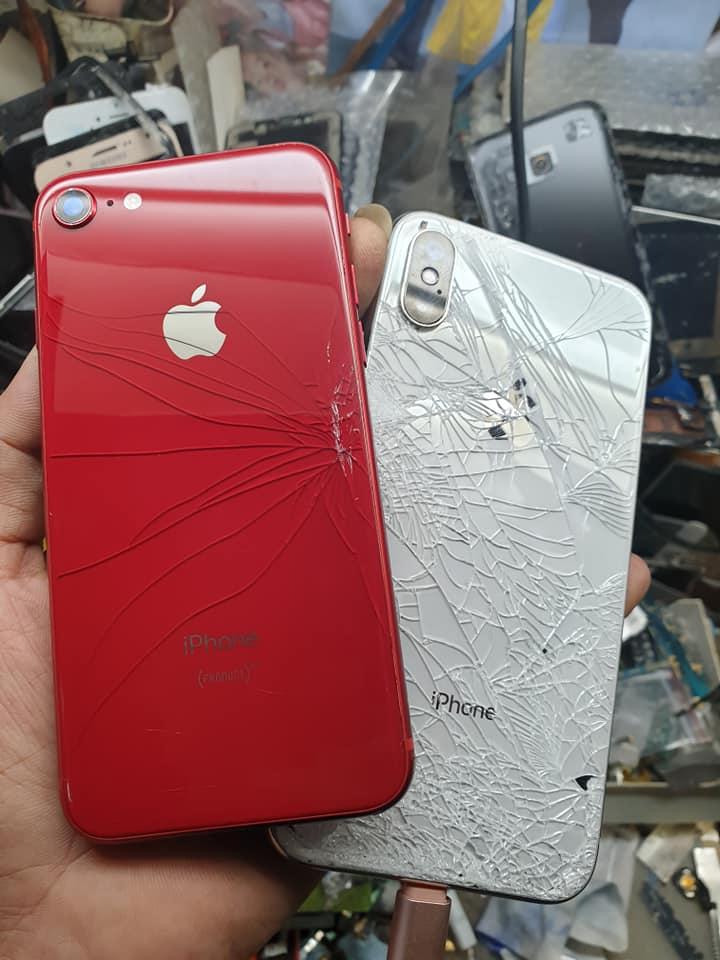 Những chiếc iPhone hư hỏng được nhận sửa chữa bởi Ép kính Mỹ Tho