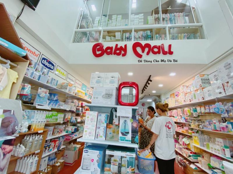 Cửa hàng mẹ & bé Baby Mall - trong các Shop mẹ và bé chất lượng nhất ở TP.HCM