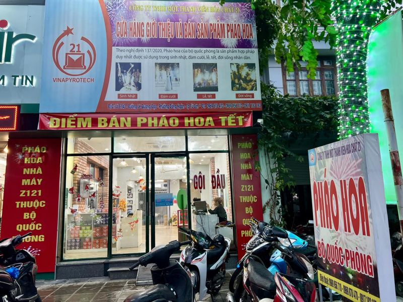 Cửa hàng pháo hoa - Số 01 Hà Nội