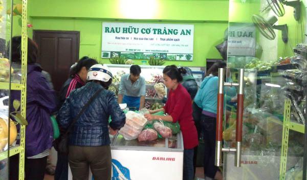 Cửa hàng Rau hữu cơ Tràng An