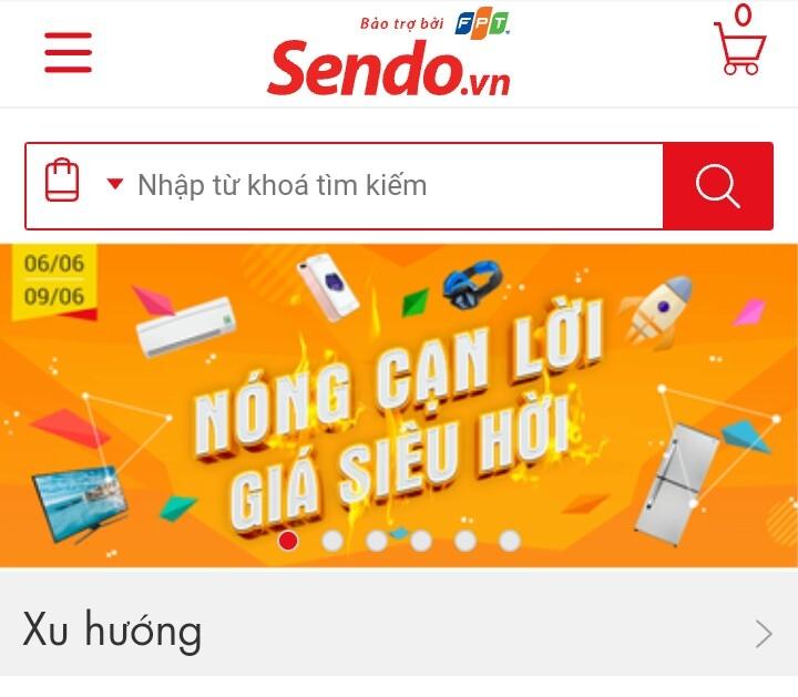 Cửa hàng Sendo