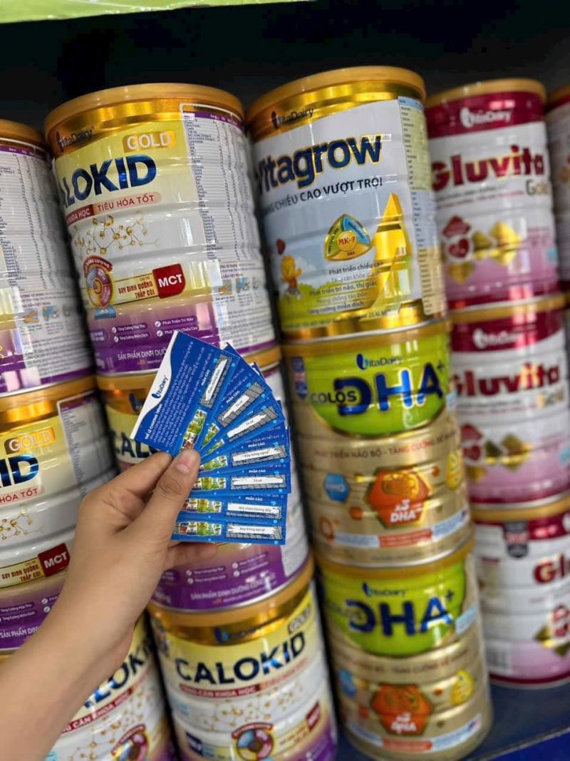 Cửa hàng sữa Kim Cương