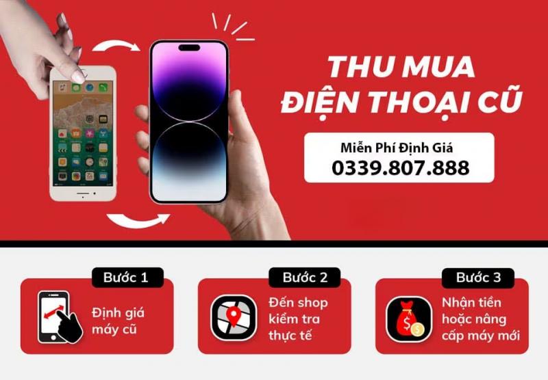 Cửa hàng thu mua điện thoại cũ Táo Việt