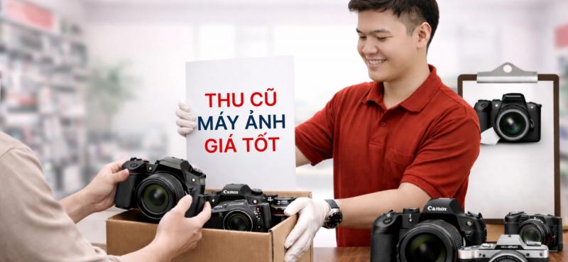 Cửa hàng thu mua máy ảnh cũ - CellphoneS