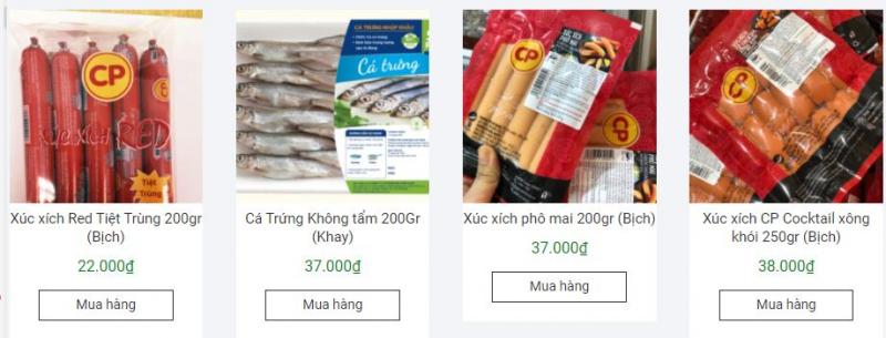 Cửa hàng thực phẩm sạch Ánh Dương