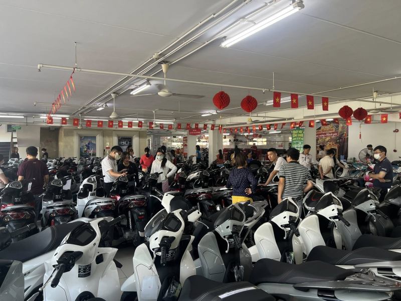 Cửa hàng xe máy Hòa Bình Minh
