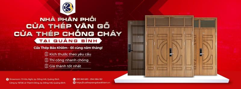 Cửa Thép Vân Gỗ Bảo Khiêm