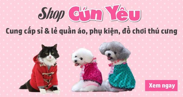 Shop bán phụ kiện thú cưng uy tín và chất lượng ở Đà Nẵng