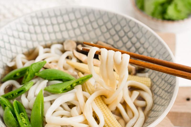 Mì udon cung cấp hàm lượng sắt cao