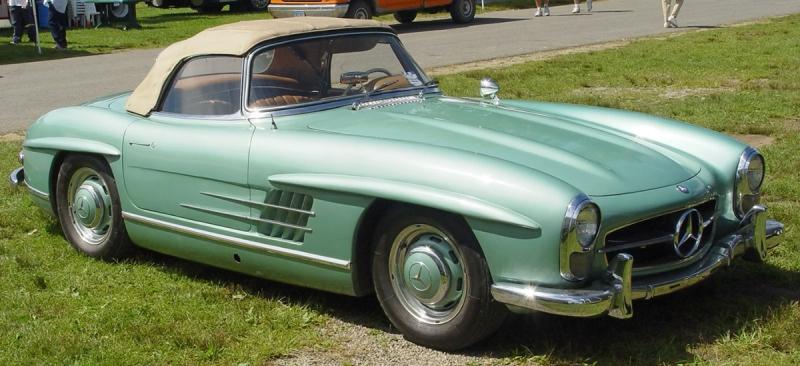 Hợp phong thủy với Thiên Bình nhất vẫn là chiếc Mercedes SL Roadster hiện đại