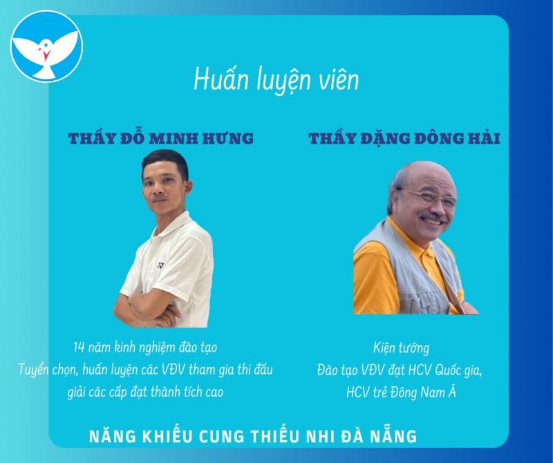 Lớp năng khiếu cầu lông - Cung thiếu nhi Đà Nẵng