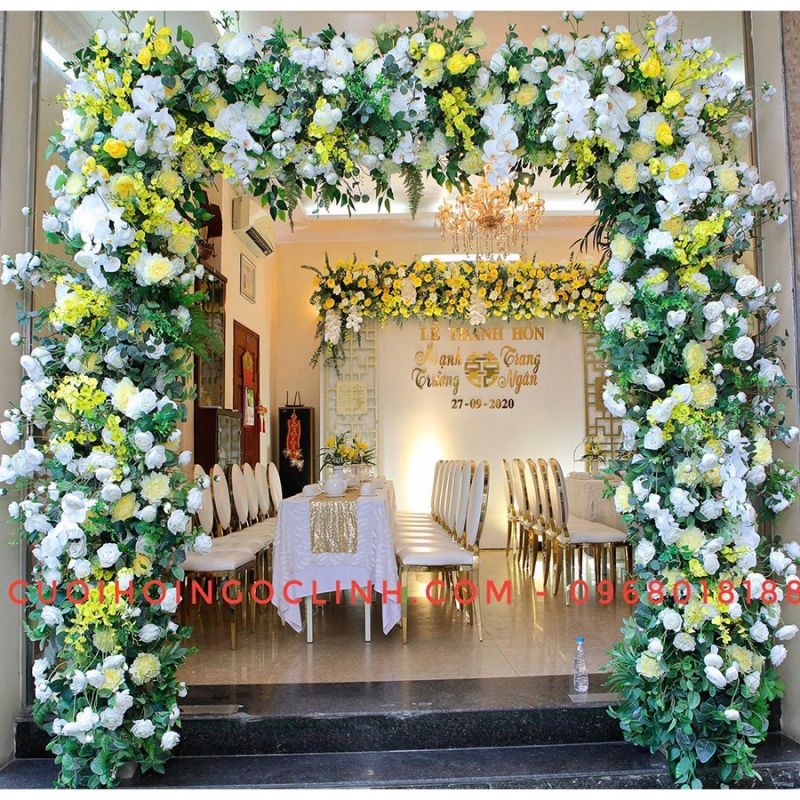 Dịch vụ trang trí tiệc cưới tốt nhất tại Hà Nội