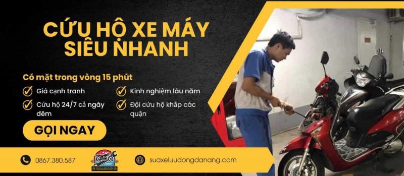 Cứu hộ xe máy Đà Nẵng - 0867 380 587