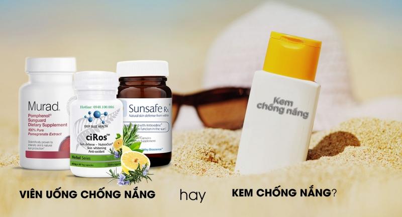 Viên uống chống nắng đang là sản phẩm rất được ưa chuộng trên thị trường.