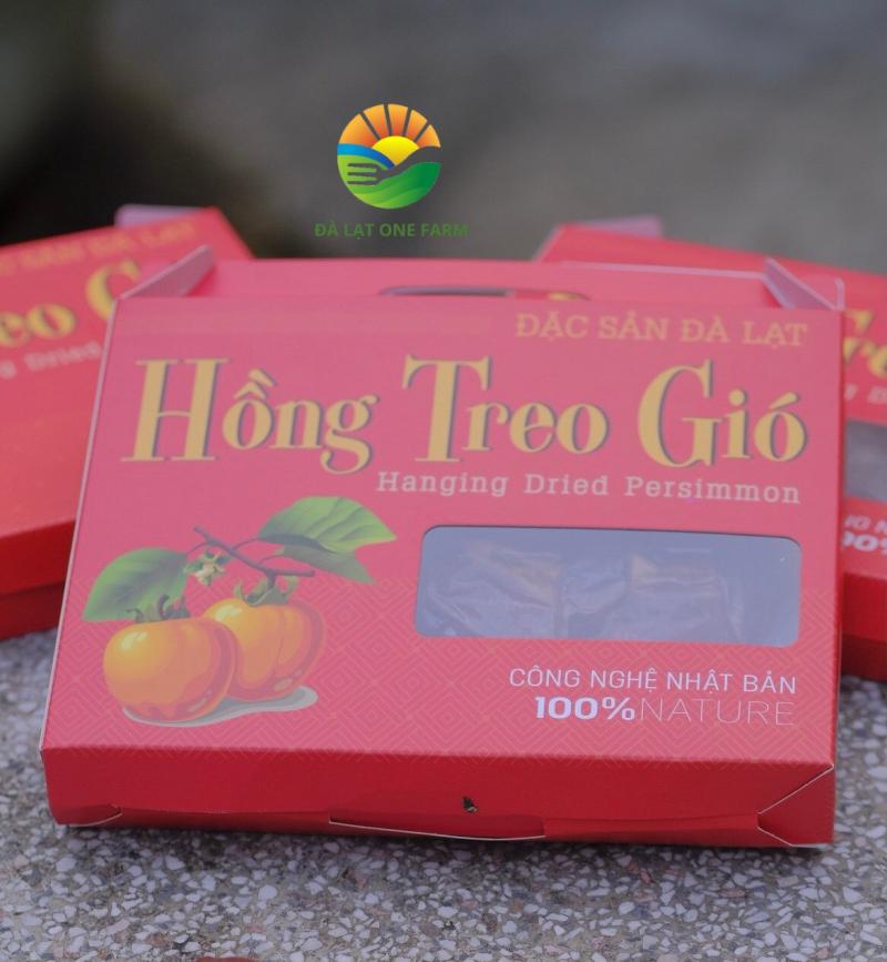 Đặc sản Đà Lạt - Hồng treo, Hồng sấy - Thực phẩm sạch Organic