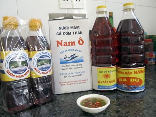 Nước mắm Nam Ô Đà Nẵng