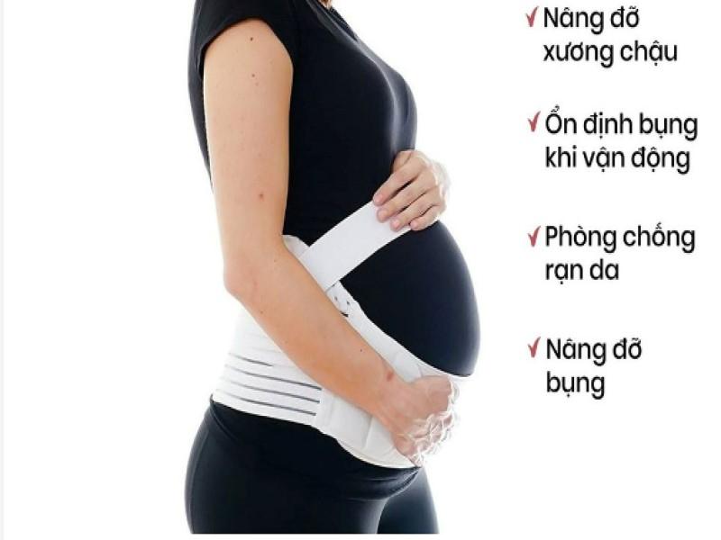 Đai đỡ bụng bầu cho mẹ bầu chính hãng Amalife