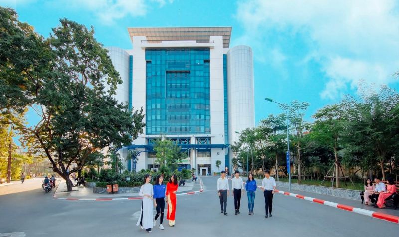 Khu nội trú - Đại học Kinh Tế Quốc Dân