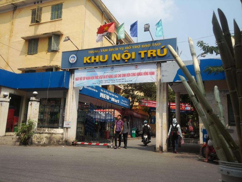 Khu nội trú - Đại học Kinh Tế Quốc Dân