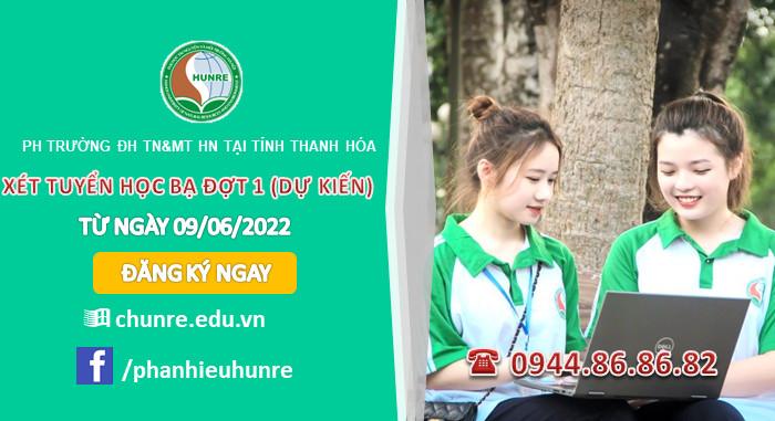 Đại học Tài nguyên Môi trường tại Thanh Hoá