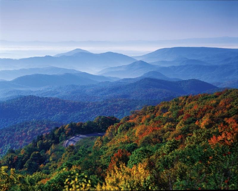 Đại lộ Blue Ridge, Mỹ