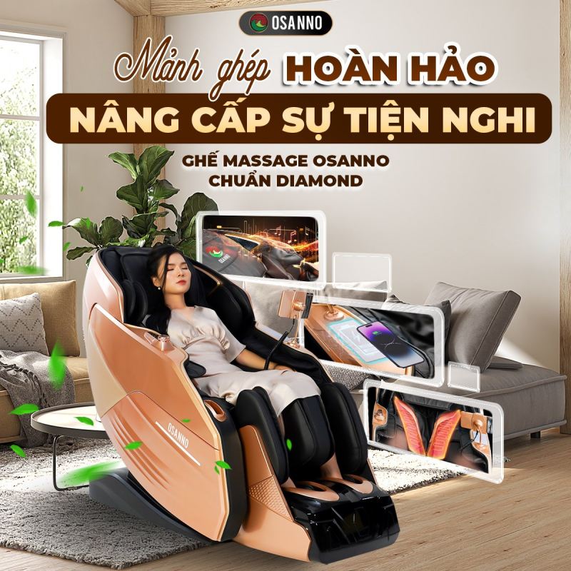 Đại lý ghế massage Osanno