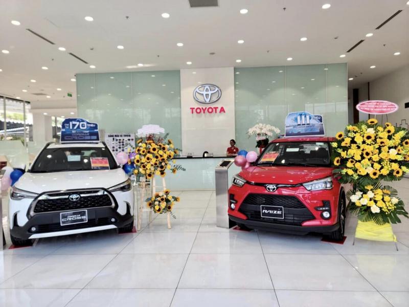 Phòng triển lãm xe Toyota Phú Mỹ Hưng