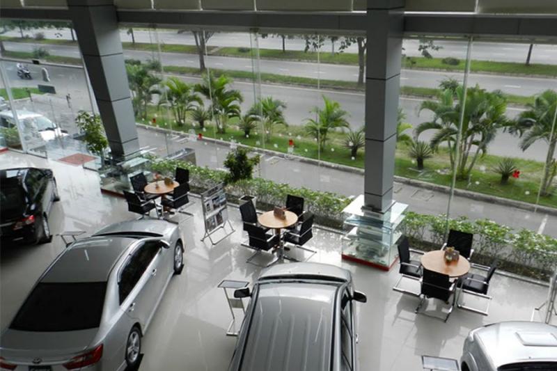 Phòng triển lãm xe Toyota Phú Mỹ Hưng